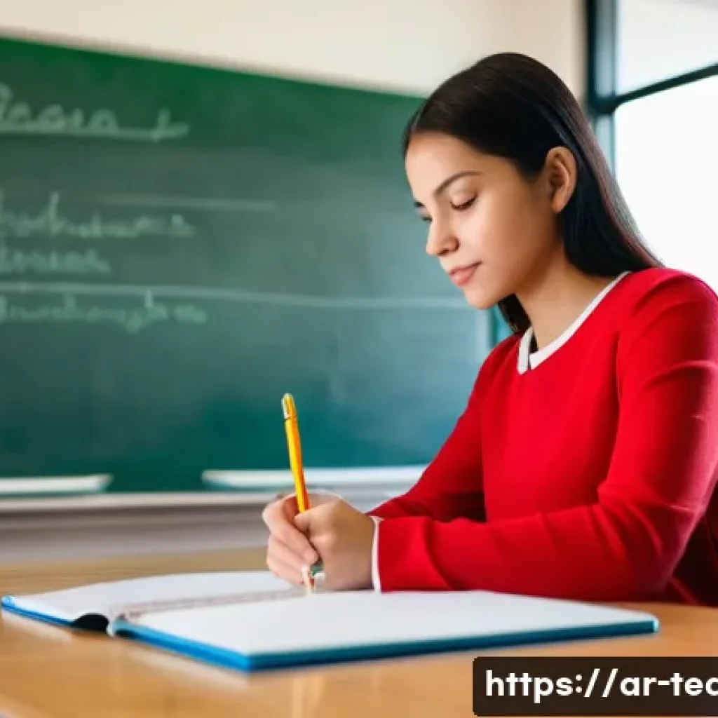 교사 수업 관찰 일지 작성법 - **Prompt 1: Reflective Teacher Observing and Planning**
    "A thoughtful female teacher, mid-30s, w...